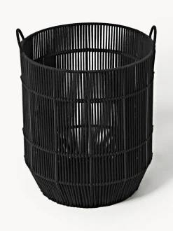 Cestas de ropa artesanales de cuerda, 2 uds.