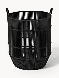 Cestas de ropa artesanales de cuerda, 2 uds.