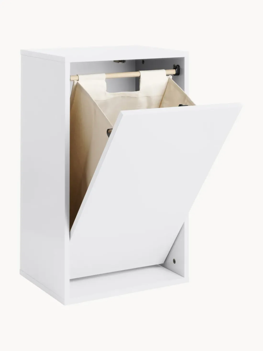 Cesto para la ropa Brilliant White para colgar