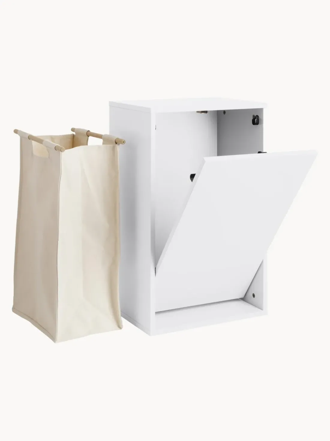 Cesto para la ropa Brilliant White para colgar