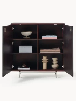 Chiffonnier con puertas de cristal Scarlett