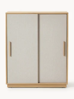 Chiffonnier de madera con frente tapizado Wisp