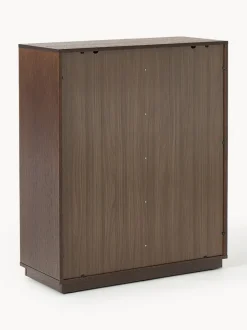 Chiffonnier de madera con frente tapizado Wisp