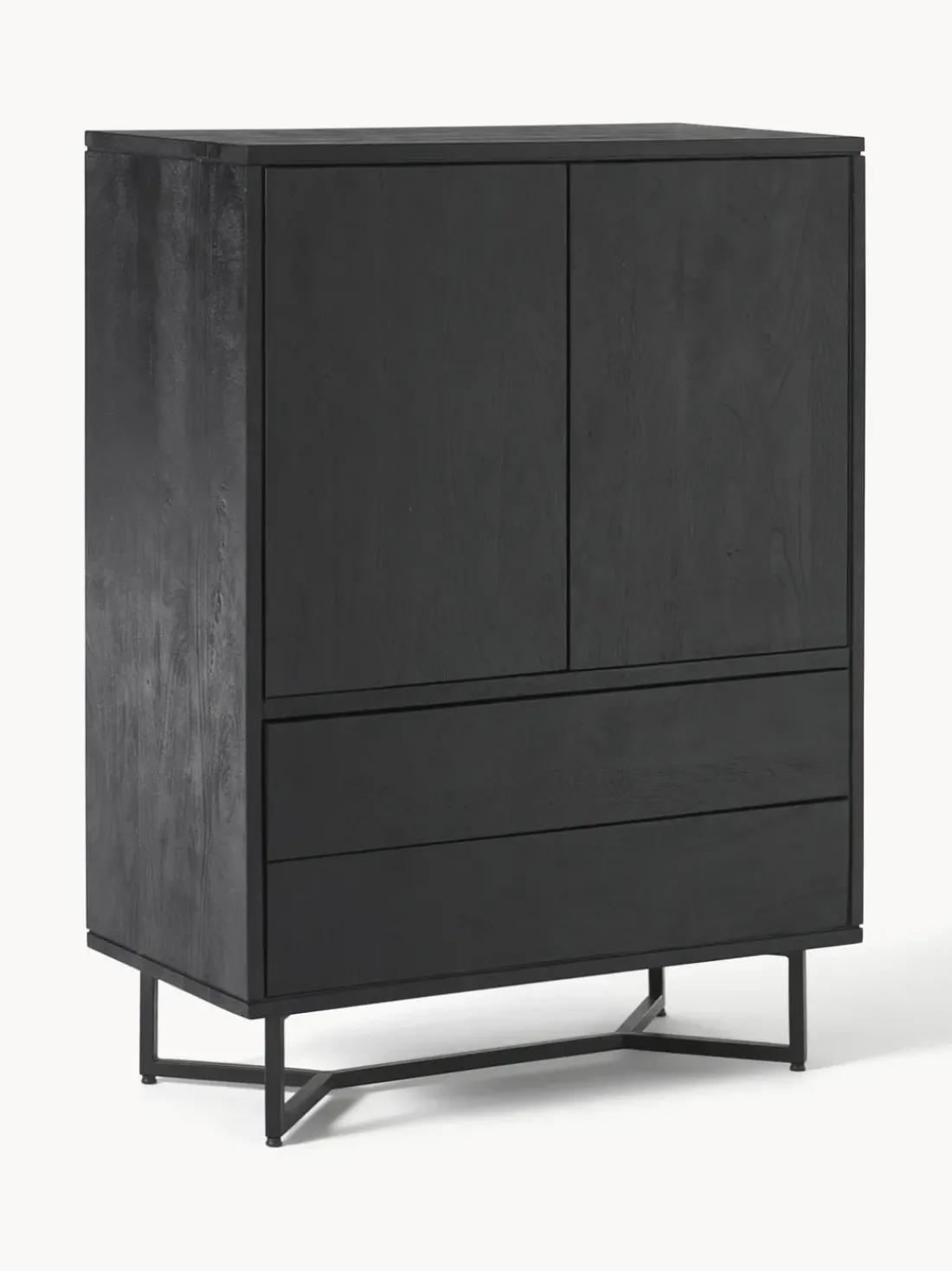 Chiffonnier de madera de mango Luca
