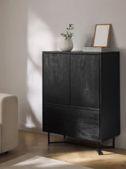 Chiffonnier de madera de mango Luca