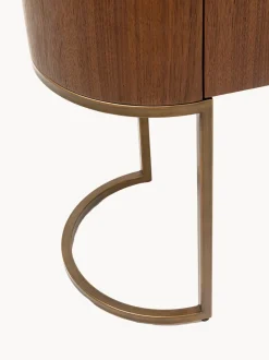 Chiffonnier de madera de nogal Giorgio