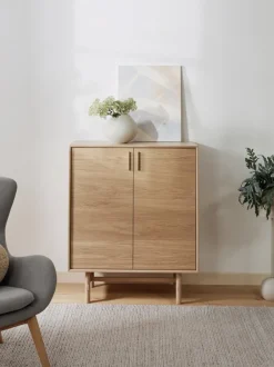 Chiffonnier de madera de roble Diana