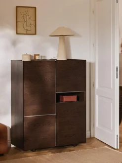 Chiffonnier de madera Larsen