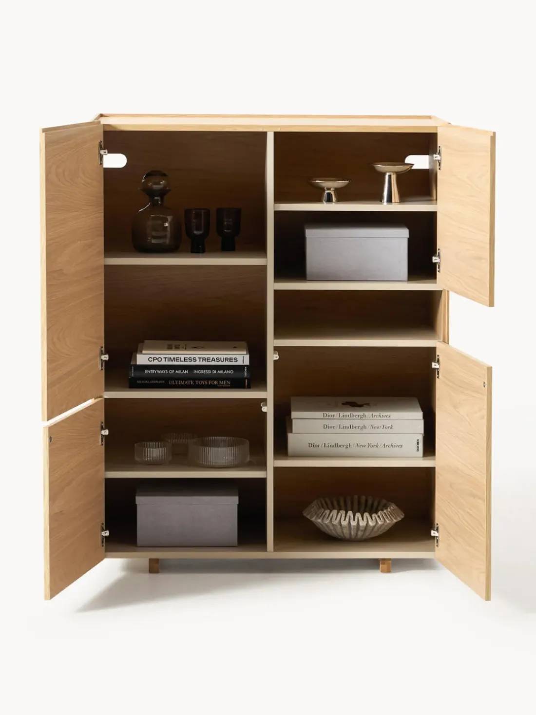 Chiffonnier de madera Larsen