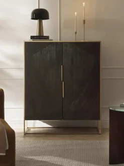 Chiffonnier de madera maciza de mango Harry