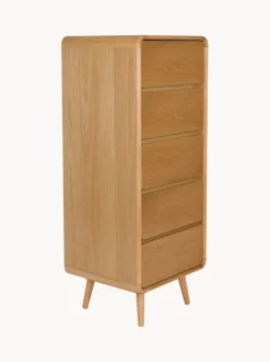 Cómoda de madera de fresno Rise