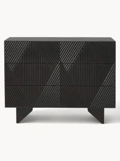 Cómoda de madera de mango Louis