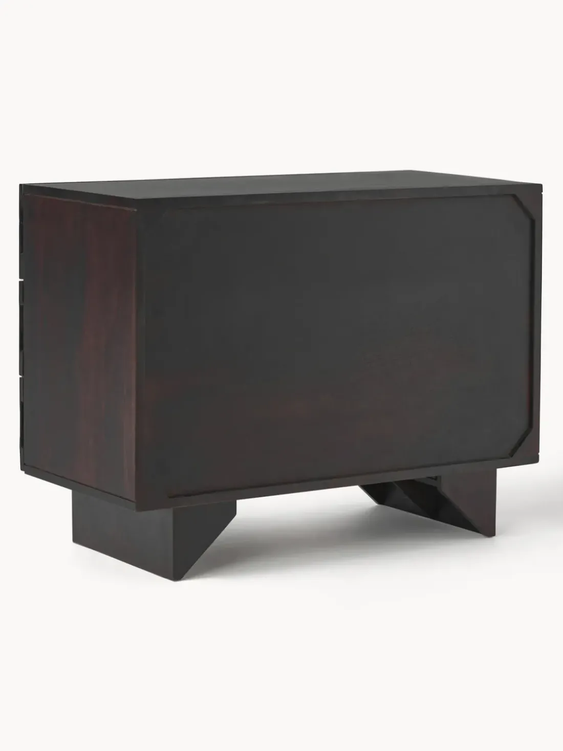 Cómoda de madera de mango Louis