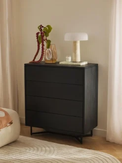 Cómoda de madera de mango Luca