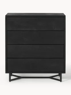 Cómoda de madera de mango Luca
