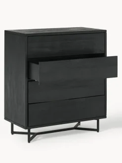 Cómoda de madera de mango Luca