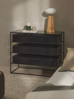 Cómoda de madera de mango Lyle