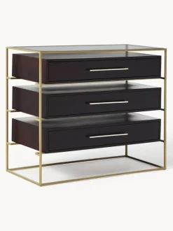Cómoda de madera de mango Lyle