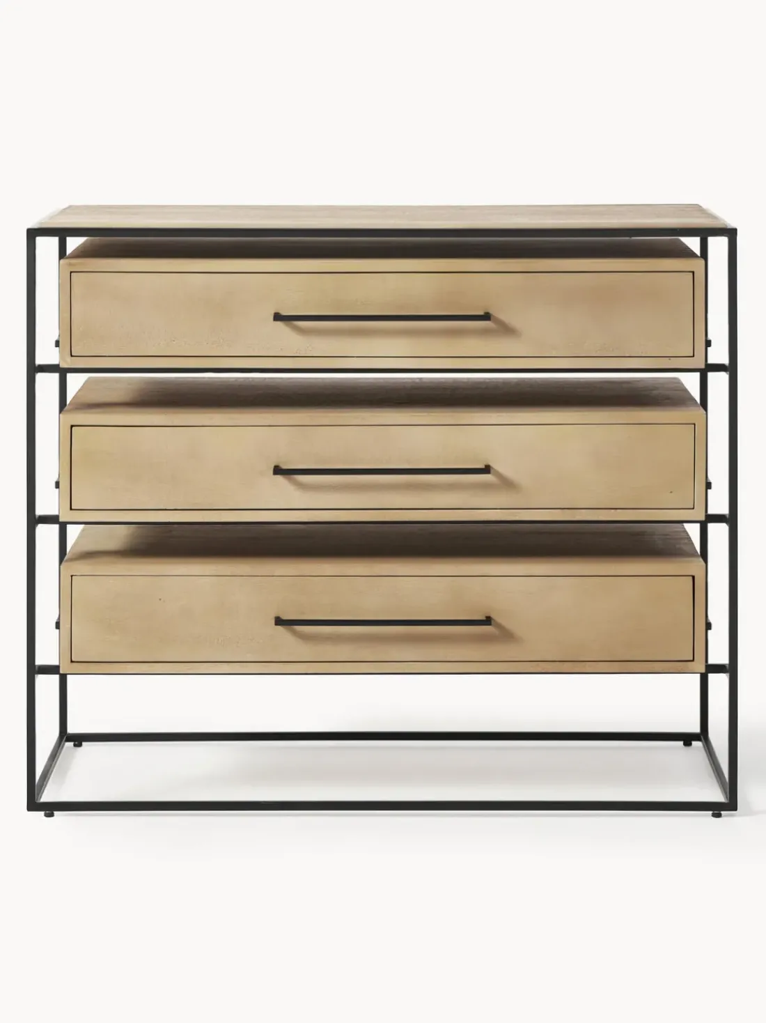 Cómoda de madera de mango Lyle