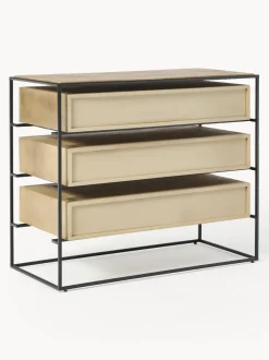 Cómoda de madera de mango Lyle