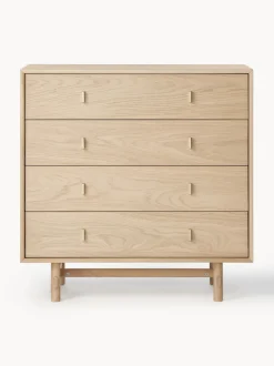Cómoda de madera de roble Diana