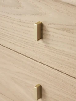 Cómoda de madera de roble Diana