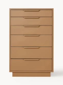 Cómoda de madera Sungkai Space Age