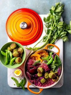 Cocotte redondo de hierro fundido Signature Collection