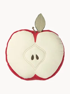 Cojín artesanal de algodón Apple