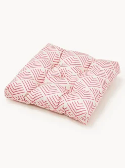 Cojín de asiento de exterior con estampado gráfico Milano