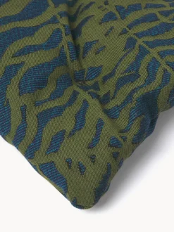 Cojín de asiento para exterior estampado jacquard Ortun