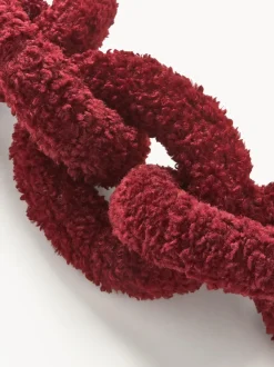 Cojín de borreguillo Chain Dotty