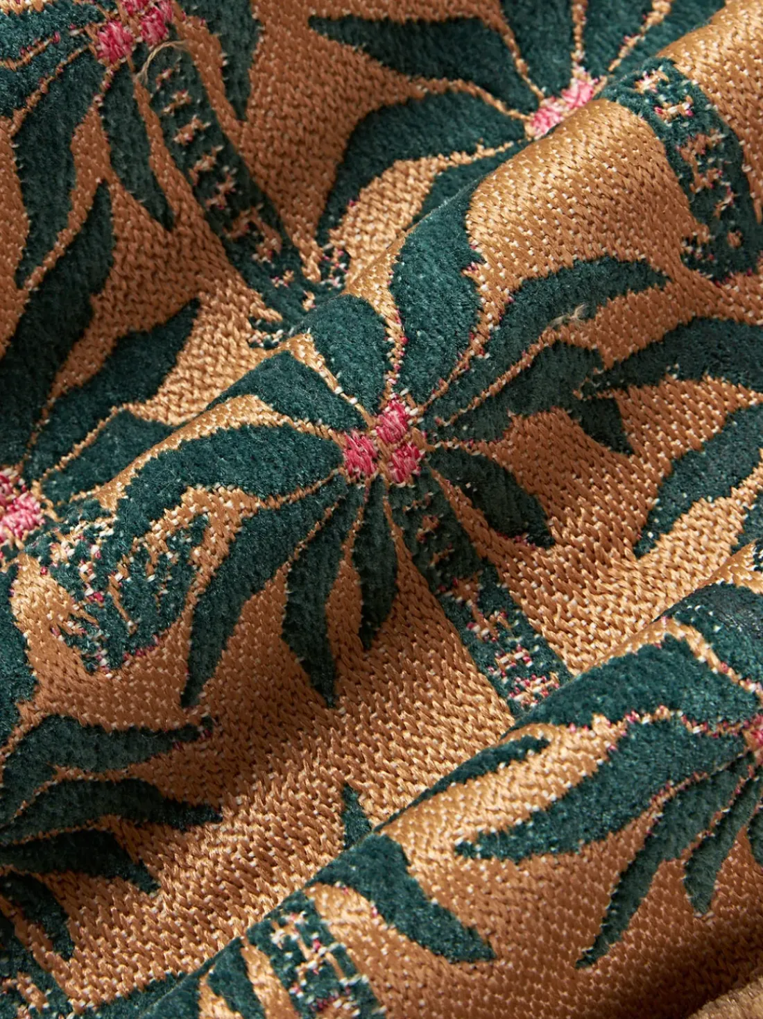 Cojín de exterior reversible artesanal Laura & Jackie