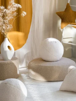 Cojín peluche de borreguillo Star