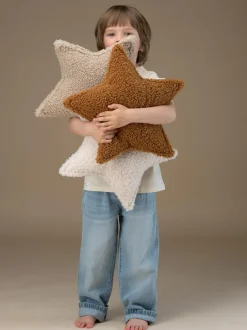 Cojín peluche de borreguillo Star