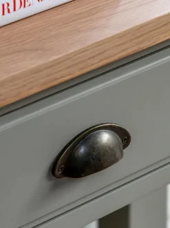 Consola artesanal de madera Eton