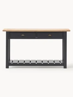 Consola artesanal de madera Eton