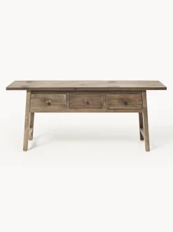 Consola de madera de pino Camden