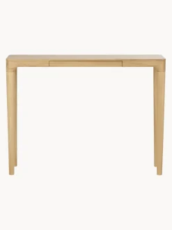 Consola de madera de roble con cajón Heart'n'Soul