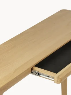 Consola de madera de roble con cajón Heart'n'Soul