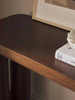 Consola de madera de roble Kalia