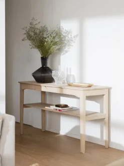 Consola de madera de roble Markham