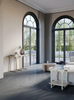 Consola en look travertino Bella