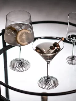 Copas cóctel de cristal Echo, 4 uds.
