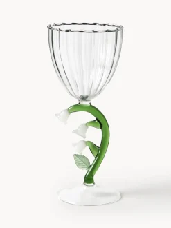 Copas de vino artesanales Botanica, 6 uds.