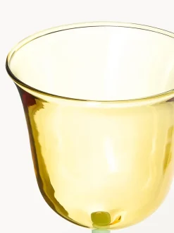 Copas de vino artesanales de vidrio borosilicato Dot, 2 uds.
