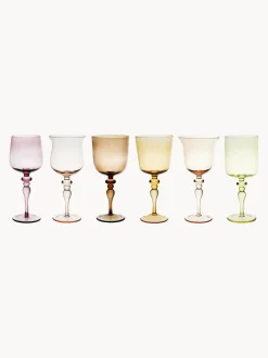 Copas de vino artesanales Diseguale, 6 uds.