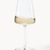 Copas de vino blanco de cristal en forma de cono Power, 6 uds.