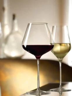 Copas de vino blanco de cristal Quatrophil, 6 uds.