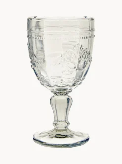Copas de vino con relieves Syrah, 6 uds.